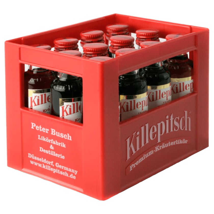 Killepitsch Premium Kräuterlikör 12x0,02l